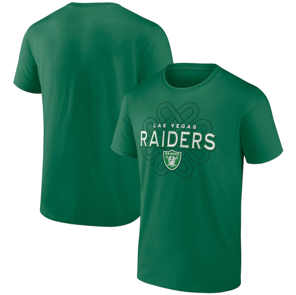 Men's Las Vegas Raiders Kelly Green Celtic Knot T-Shirt